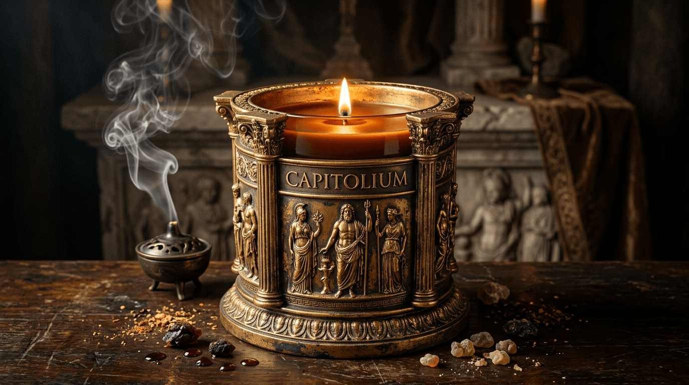 Capitolium ritual candle