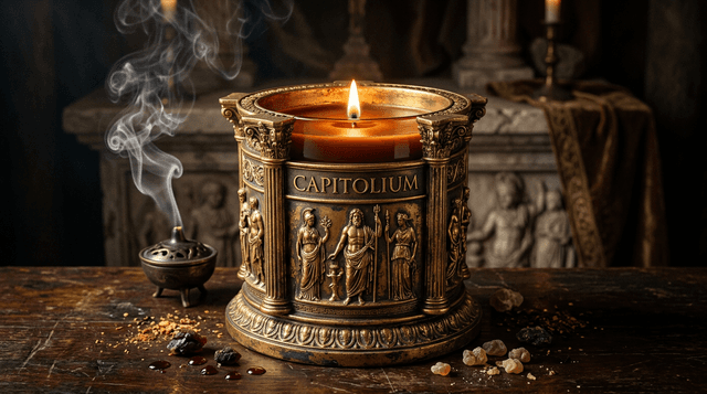 Capitolium ritual candle
